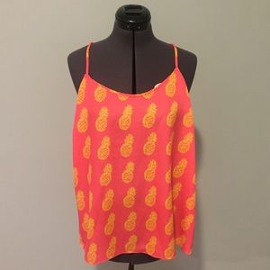 J.crew pineapple top